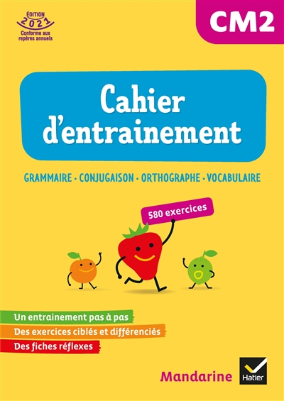 Français CM2 - Cahier d'entraînement -