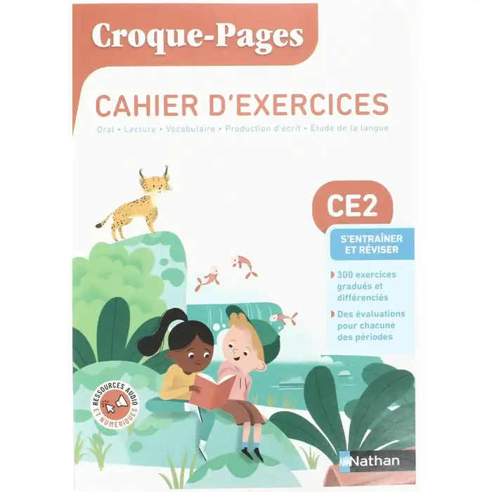 Croque-pages , cahiers d'exercices , CE2 edition 2024