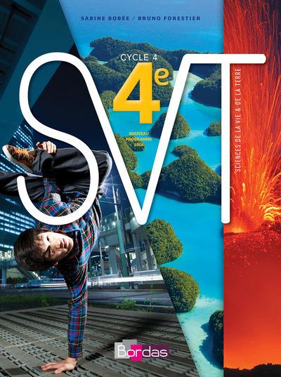 Sciences de la Vie et de la Terre 4e, nouveau programme 2016