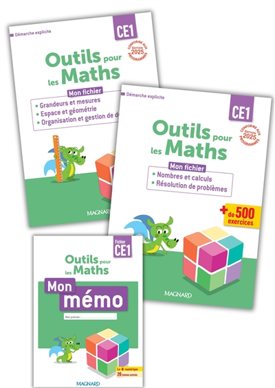 OUTILS POUR LES MATHS CE1 10e PAR DOMAINE 2025