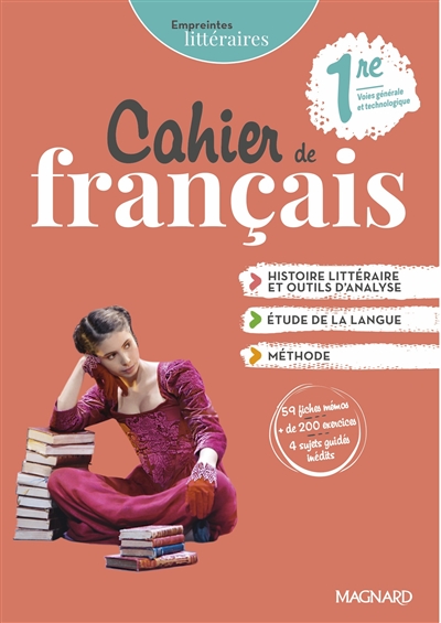 Empreintes Littéraires Français 1re (2021) - Cahier Consommable