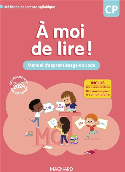 À Moi de Lire ! Cp (2024) - Manuel D'apprentissage du Code