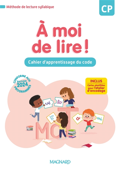 À Moi de Lire ! Cp (2024) - Cahier D'apprentissage du Code