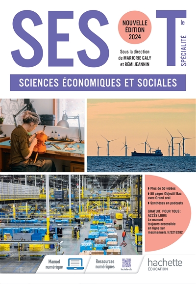 Ses Tle - Livre Élève - Ed. 2024