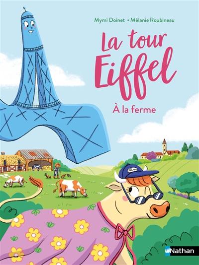 La tour Eiffel a la ferme-Lune Bleue