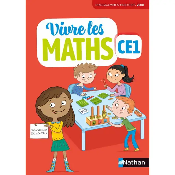 Vivre les maths , CE1 cycle 2 , programme 2018 -Ediytion 2019