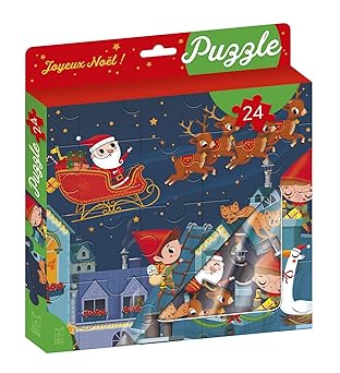 Ma boite a puzzle 24p Noel