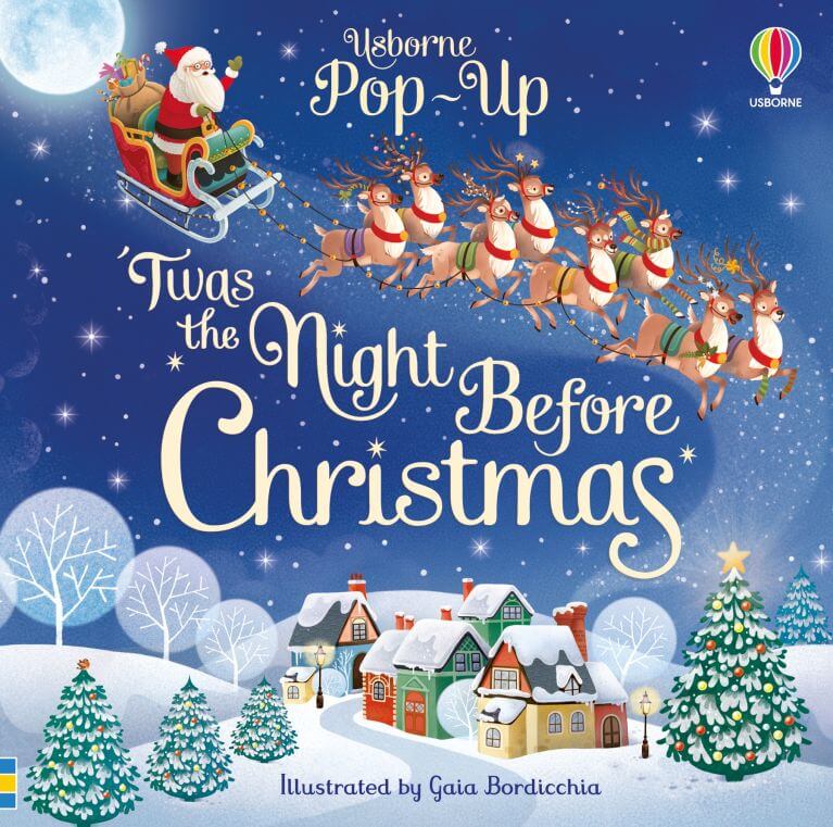 pop up twas the night before christmas 3+