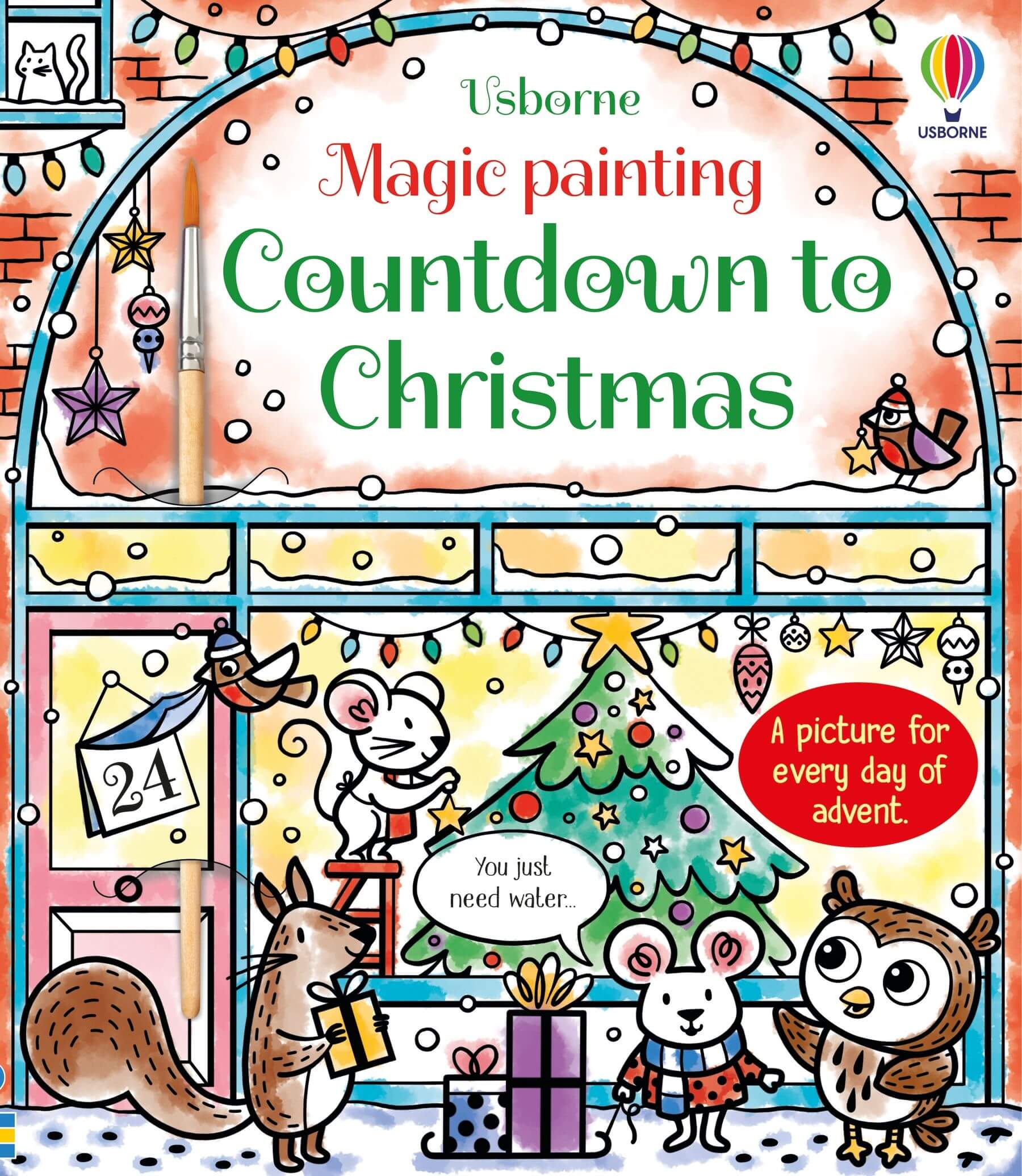 Magic Painting Countdown to Christmas 5+