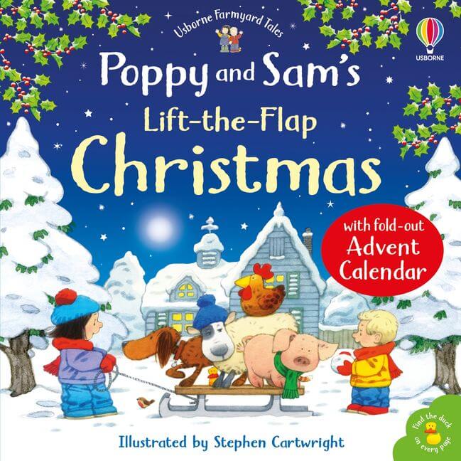 Poppy and Sam's Lift-the-Flap Christmas with Advent Calendar 3+