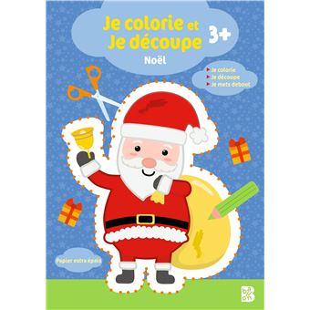 Je colorie et je découpe - Noël 3+