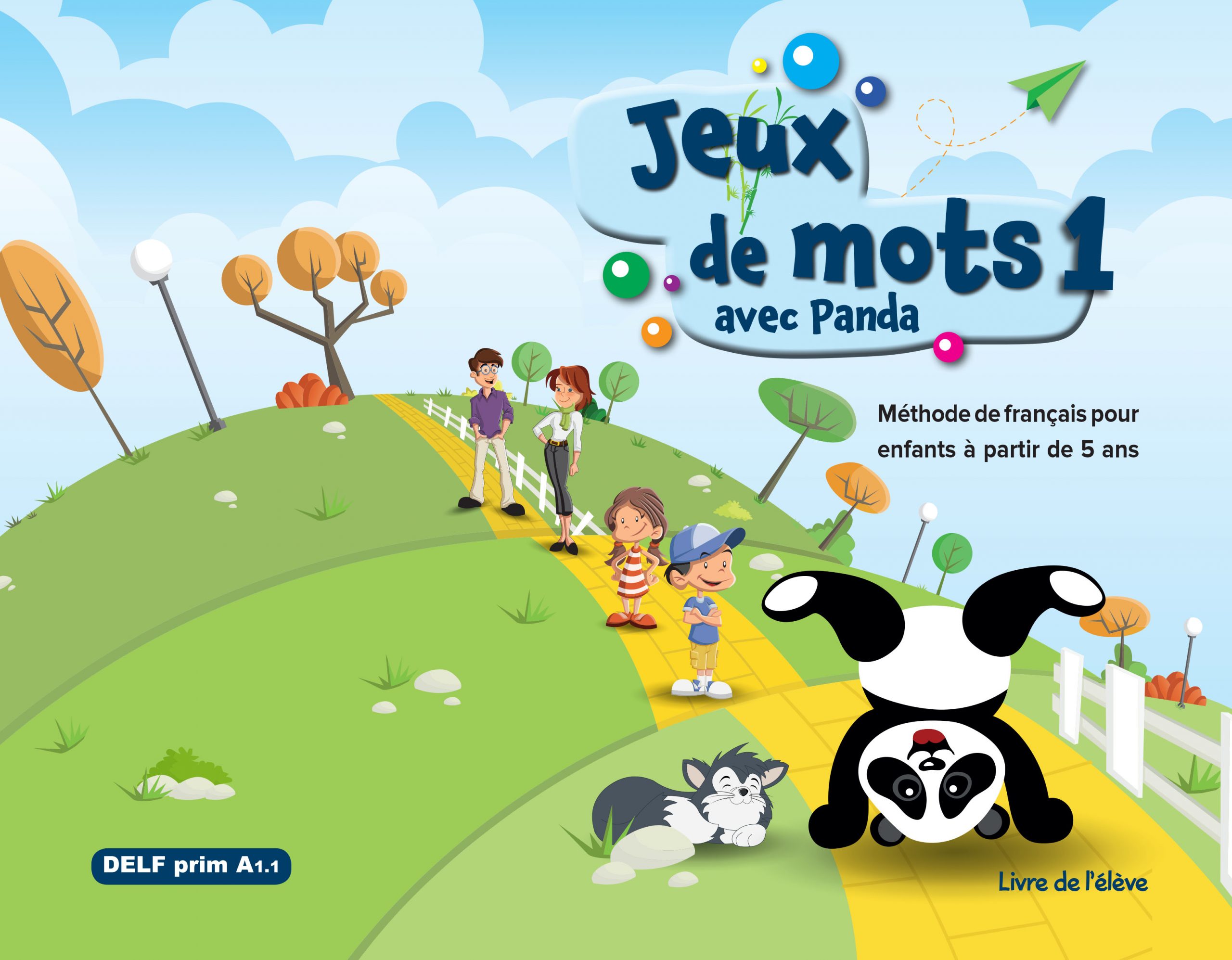 Jeux de Mots1 avec Panda livre de l'eleve +cahier-Pack