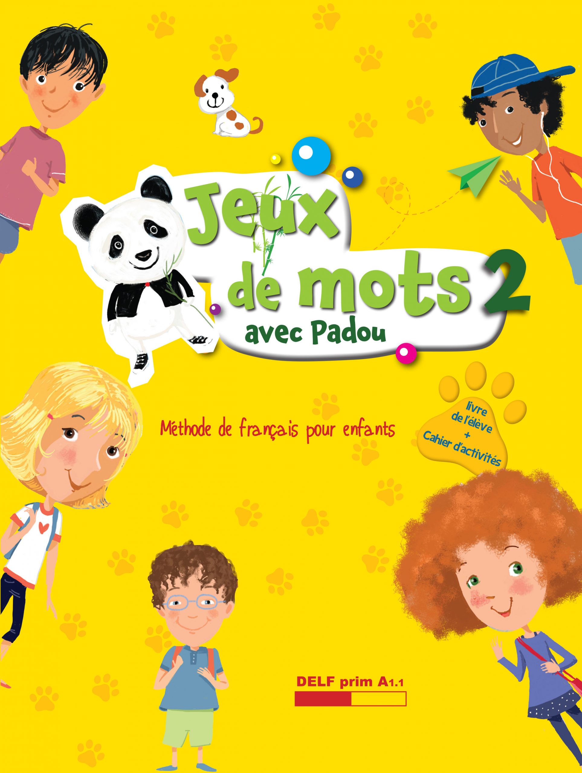 Jeux de Mots avec Padou 2 -Livre de l'eleve +Cahier d'activites