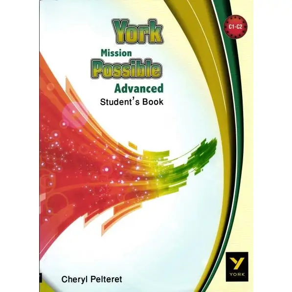 YORK MISSION POSSIBLE ADVANCED BOOK