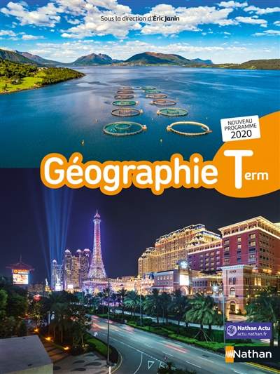 GEOGRAPHIE TERMINALE - MANUEL DE L'ELEVE 2020