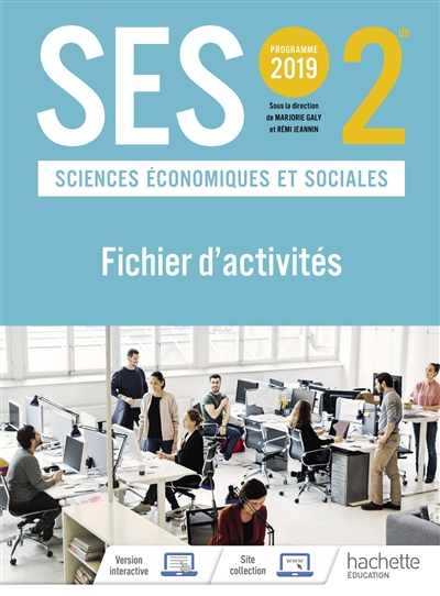 FICHIER D'ACTIVITÉS SES 2NDE - ED. 2019