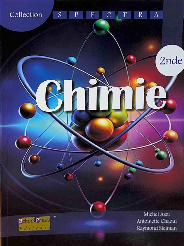 Chimie Spectra 2nd 2025