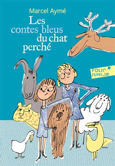 Les contes bleus du chat perché - Marce Aymé (Gallimard Jeunesse)