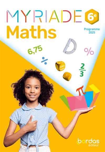 MYRIADE MATHS 6E - 2025 - MANUEL ÉLÈVE