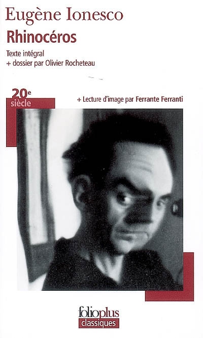 RHINOCEROS - CHOIX THEATRE 1ERE